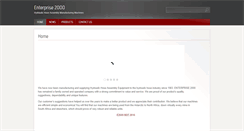 Desktop Screenshot of enterprise2000.co.za