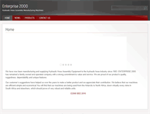 Tablet Screenshot of enterprise2000.co.za